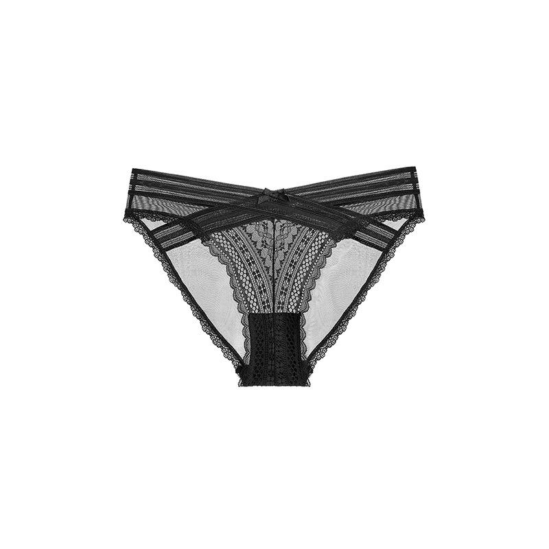 2020 French Lace Mesh Seamless Breathable Thong for Women