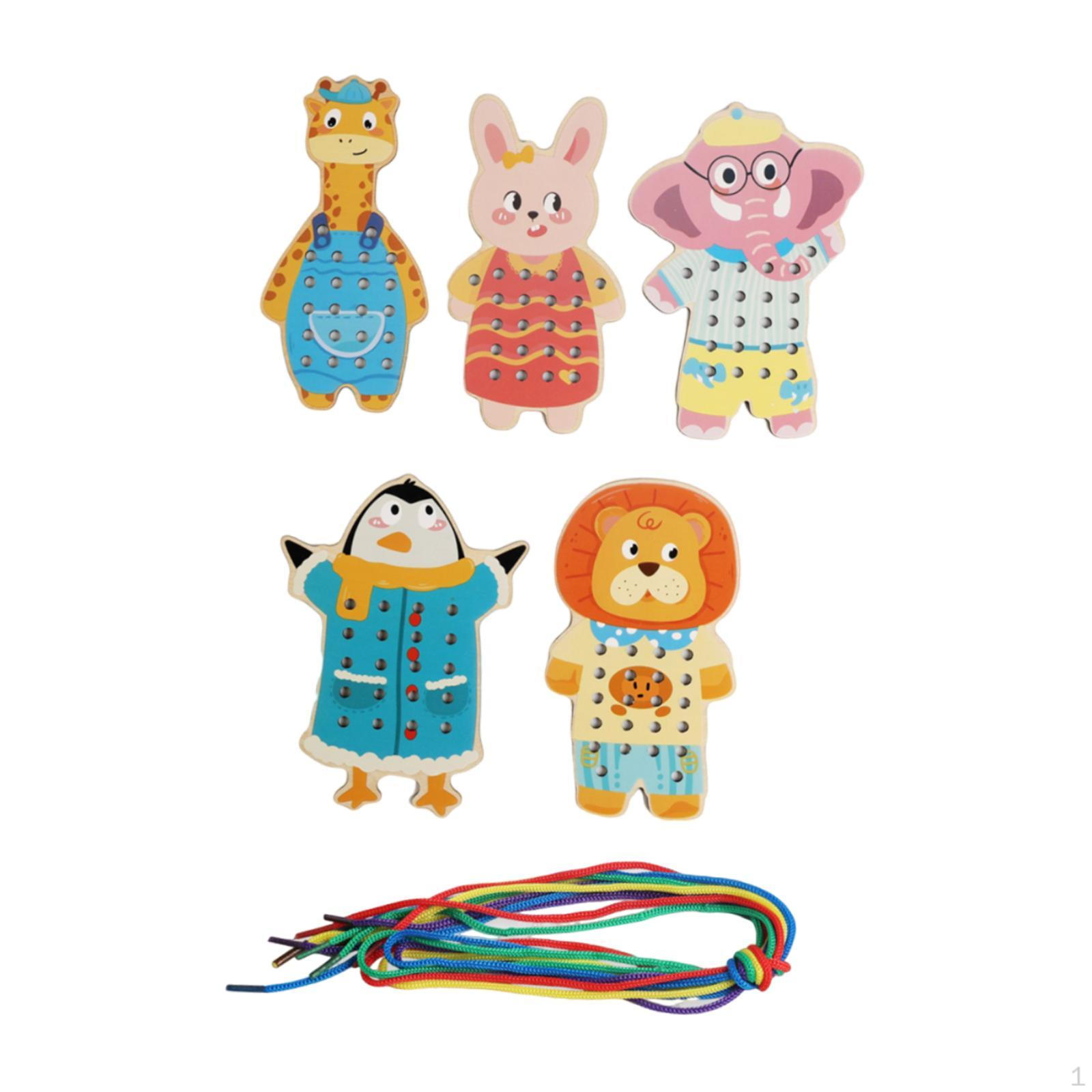 

Карточки, Набор для шитья, Занятие по продеванию нитки, Развитие воображения для дошкольников и детей Style A