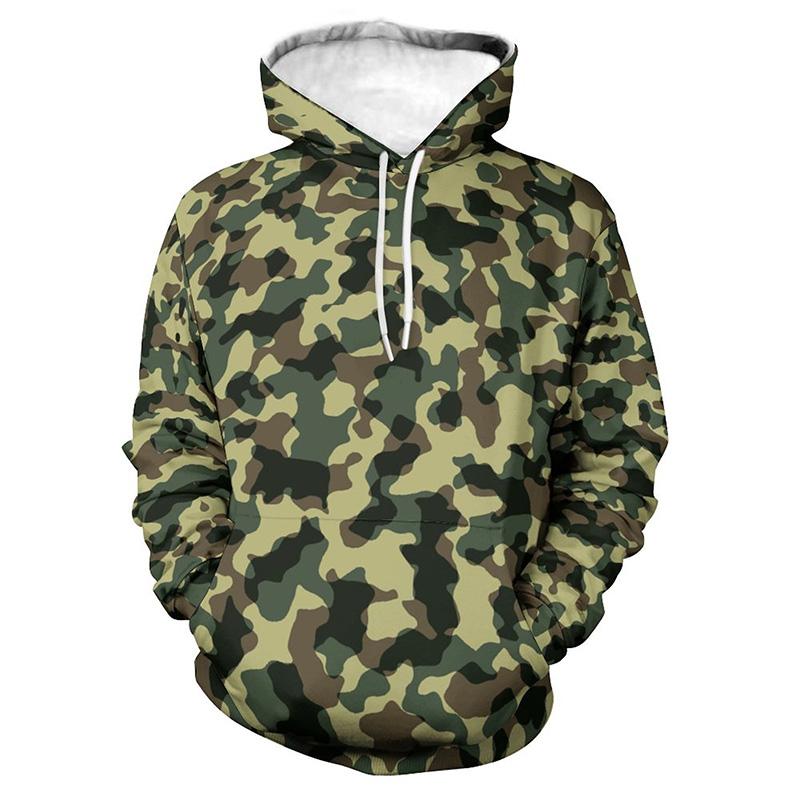 

Камуфляж Армійська толстовка з 3D-принтом Модні ветеранські військові графічні світшоти Повсякденні вуличні толстовки для чоловіків Пуловери Топи XL