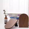 Creative Wooden Bookcases Vertical Table Divider Book Stand Desk Auxiliary Shelf Bookshelf Partition Desk Accessories Study Room