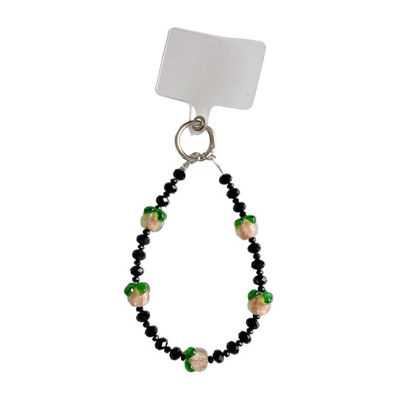 DIY Kristallperlen Persimmon Ruyi Armband: Perlenanhänger für Mobiltelefone und Damenaccessoires