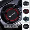 For Car Cup Holder Anti Slip Insert Coasters Pads Interior Accessories 207 208 2008 3008 307 308 206 407 508 5008 106