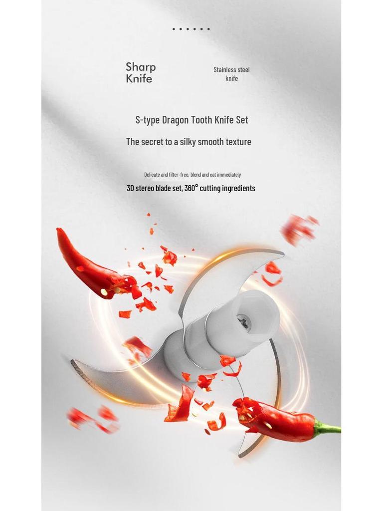 Manual Pull-Crank Garlic Press & Mincer: Compact Handheld Grinder & Chopper