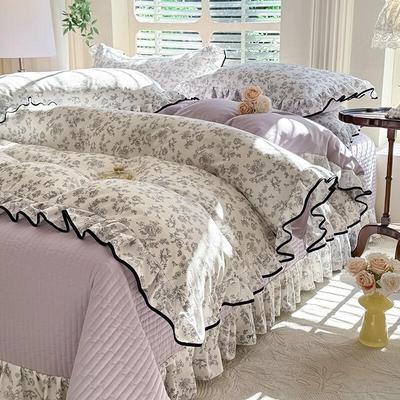Lilang Double-Layer Bedspread Four-Piece Set