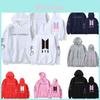 Sudadera con Estampado de BTS con Forro Polar para Uso Casual Juvenil