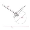 Modern Creative Wall Clock Nordic Spanish Large Wall Clocks Bedroom Silent Movement Clock Luxury Living Room Decoration Clocks