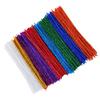 100Pcs Multiple Color Pipe Cleaners Craft Kit Flexible Bendable Wire Chenille Stems Children DIY Craft Decoration Making Kit Kids Girl Art Project