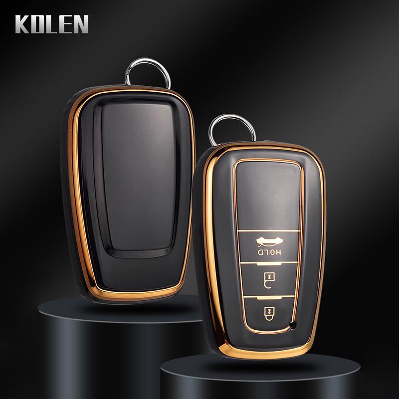 New Tpu Car Remote Key Case Cover Shell For Toyota Corolla Prius Camry Chr C-Hr Rav4 Altis Land Cruiser Prado Protector Keyless