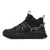 Fila TREK 1S MID WE Cushioning Abrasion Resistant Coverage Thermal Mid Top Casual Shoes Women's Black F12W542121FBF