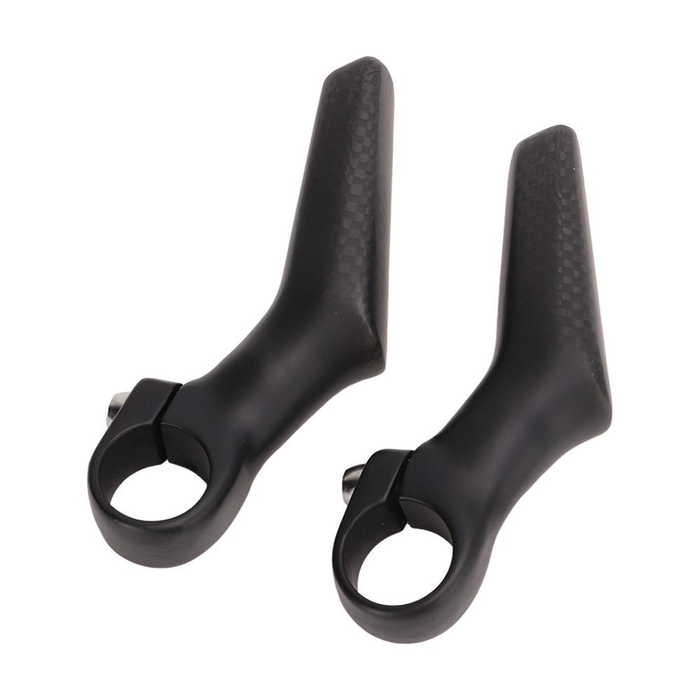 1 Pair L Shape Bike Handlebar Bar Ends Ergonomic Bike Auxiliary Handlebar  Mountain Bike Riding