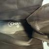 CHANEL G32048 Lace up COCO Mark tweed boots Brown tweed Women Used