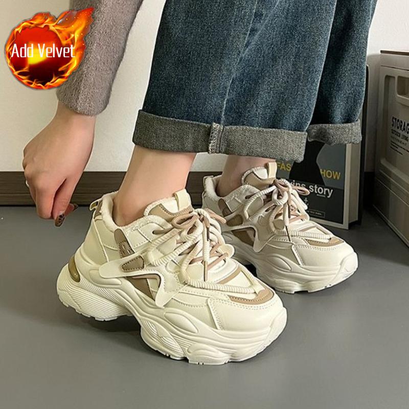 

Men Women Winter Sports Shoes ThickSoled Fashionable New Suitable for Daily Wear and Various Occasions High Quality Material for Durability 39