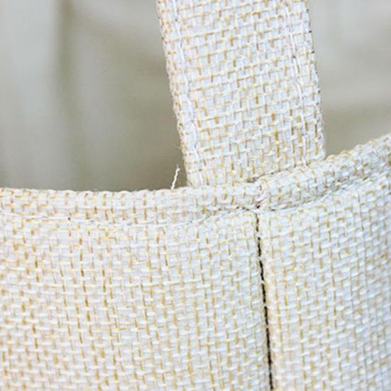 Yousheng Storage Bag Food-Grade Easter Bunny Bucket with Soft Flocked Ears Pom-pom Tail Large Capacity Toy Candy Holder Kids Storage