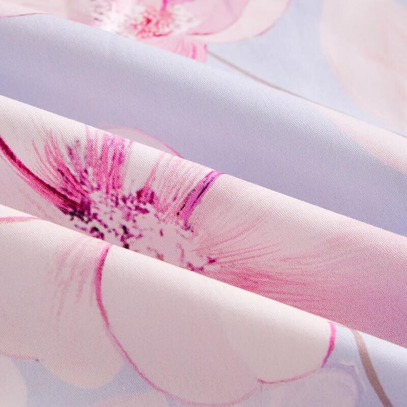 LUOLAI 'Moonlight Floral' Cotton Bedding Set