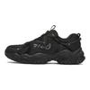 FILA Fluid 4 Cat Paw 4.0 We Fleece Fabric Synthetic Leather Versatile Trendy Easy Comfortable Low-Top Casual Shoes Women sneaker Black F12W342133FBK