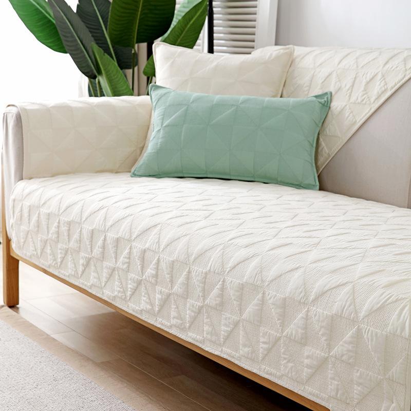 Sofa Cushions, All-season Universal Cotton Non-slip Seat Cushions, Simple and Modern, Summer Cover Cloth and Leather Sofa Covers, Scarves