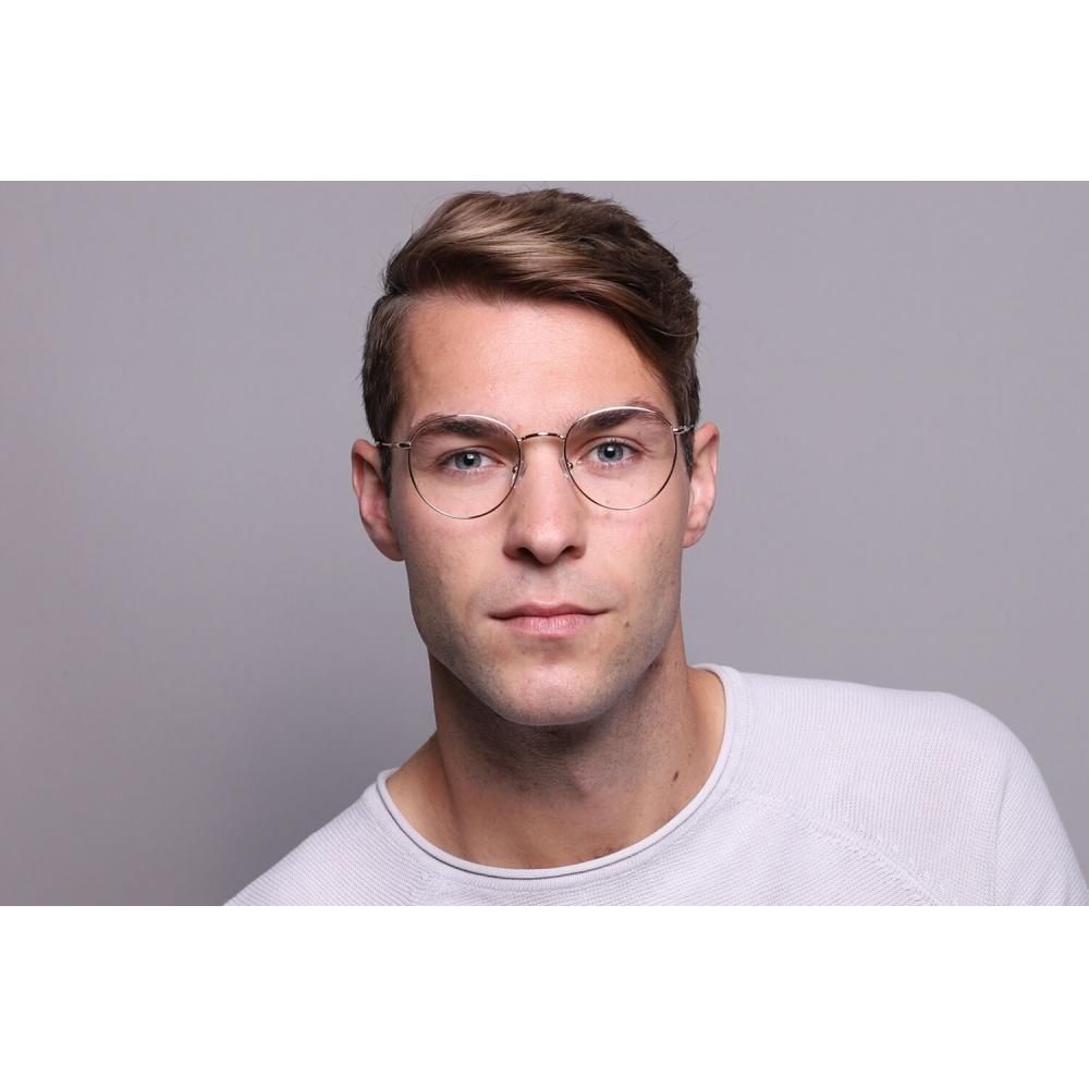 Full Rim Oval Gold Smartbuy Collection Sion 901f Fashion Unisex Eyeglasses