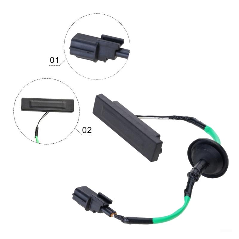 Tailgate Electric Lid Lock Actuator Push Button Replace 81260-G6000 81260-G6010 For Selected Model