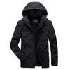 Spring and Autumn New Men's Hooded Windbreaker Jacket Jacket Business Casual Fashion Middle Dad Outfit