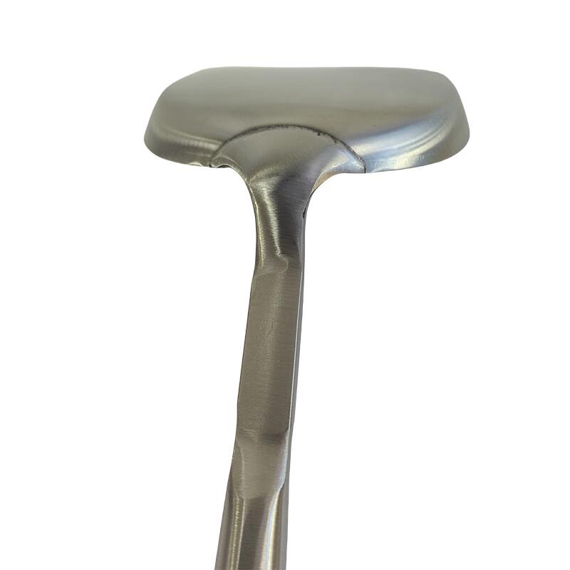 Thickened Stainless Steel Stir-fry Spatula with Extended Wooden Handle