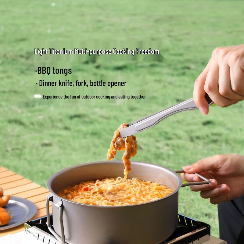 NexTool Multi-purpose Titanium Tongs