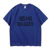 I Need A Hug From A Bad T-shirts Men Cotton Short Sleeve T Shirt Ummer Print Casual Printed Basic Mens Designer Basic Tees Tops