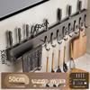 ZISIZ Wall-Mounted Kitchen Knife Storage Rack