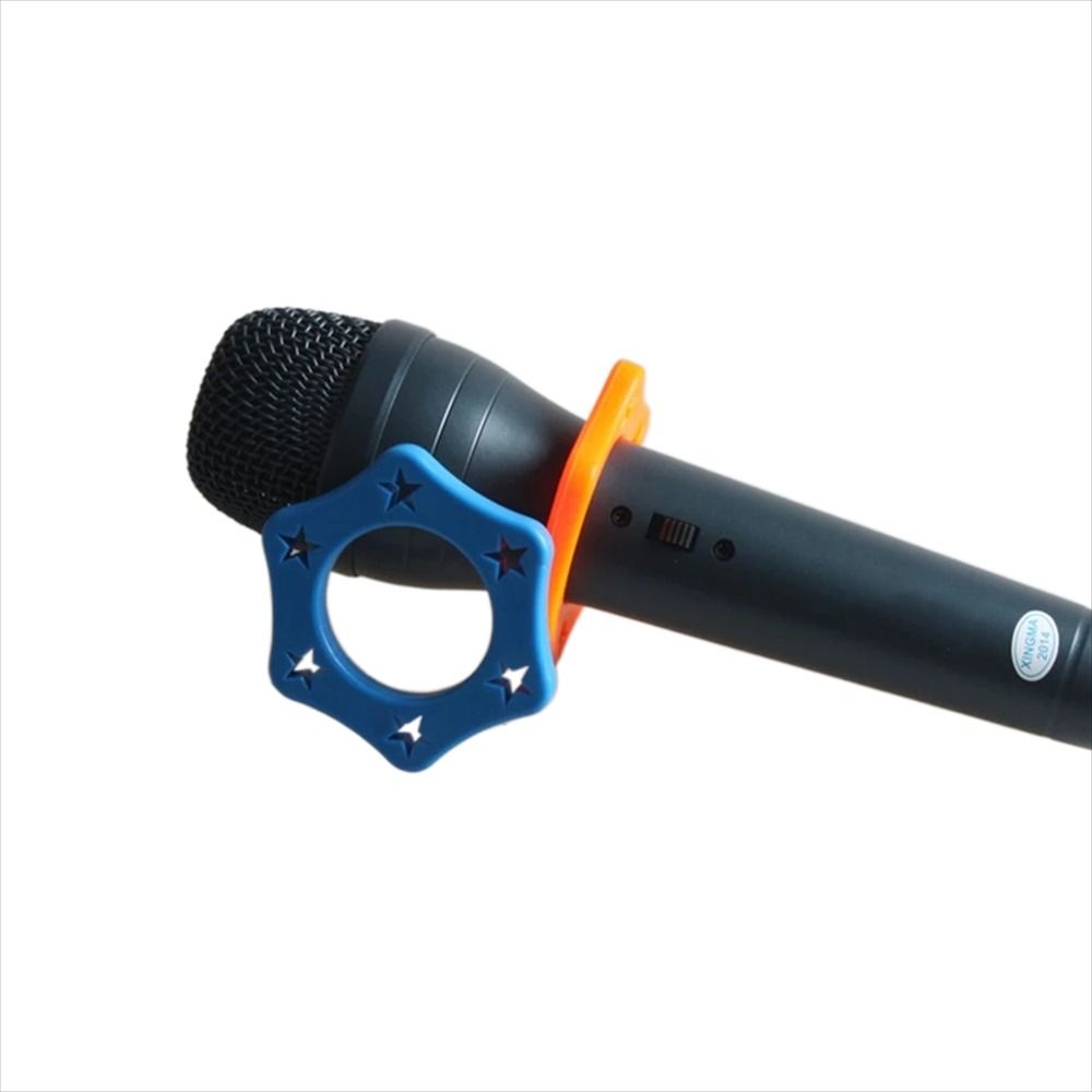 Handheld Microphone Sleeves Microphone Holder Microphone Ring Bottom Rod Sleeve Mic Protection Ring