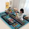 Animal Number Educational Carpet Cartoon Pattern Play Mat Kids Education Hopscotch Carpet  Bedroom