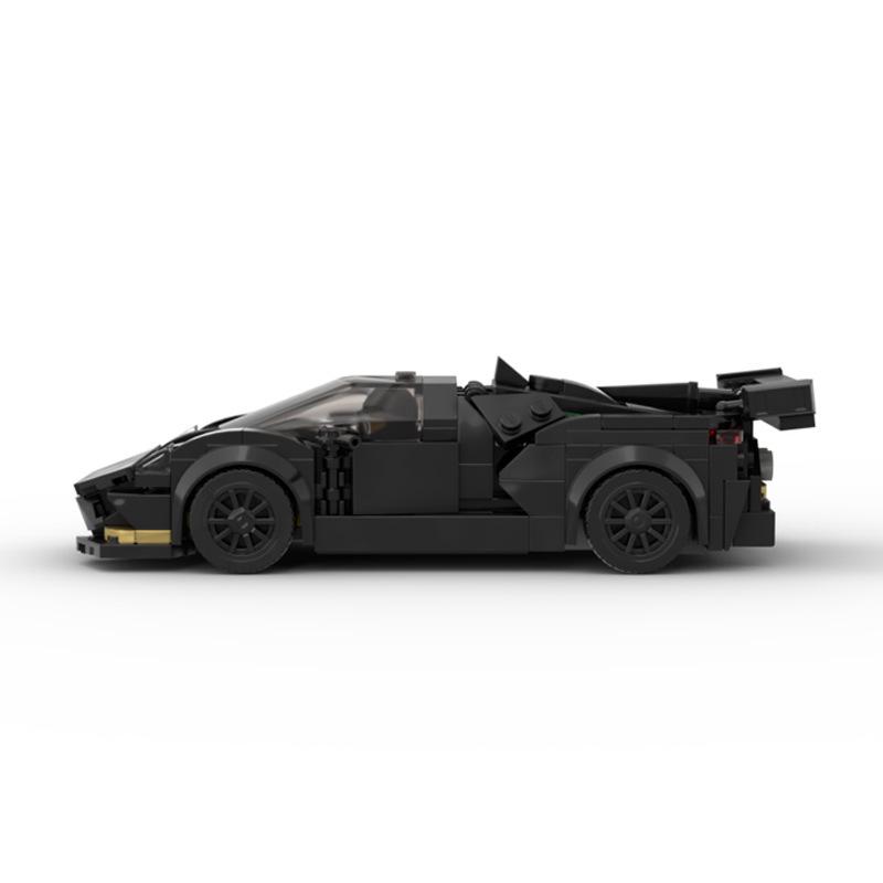 Compatible Lego MOC Huracan Sports Car Model Building Blocks - DIY Assembly Toy for Boys