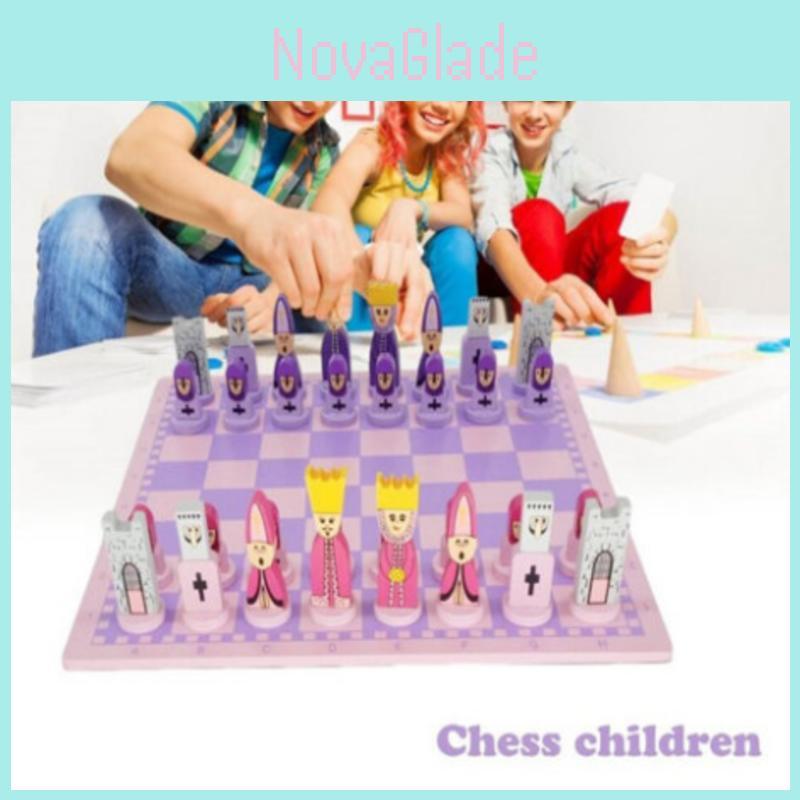 Premium Wooden Chess Set For Kids Educational Toy And Strategy Game Gift