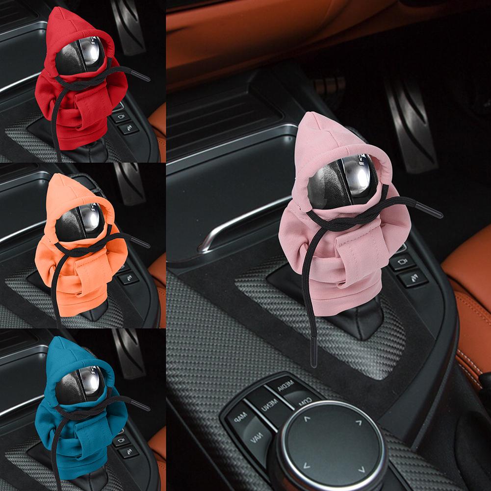 Car Shift Knob Hoodie Cover All Cotton 4.7in / 12cm Fashion Car Shifter Knob Cover For Manual And Automatic