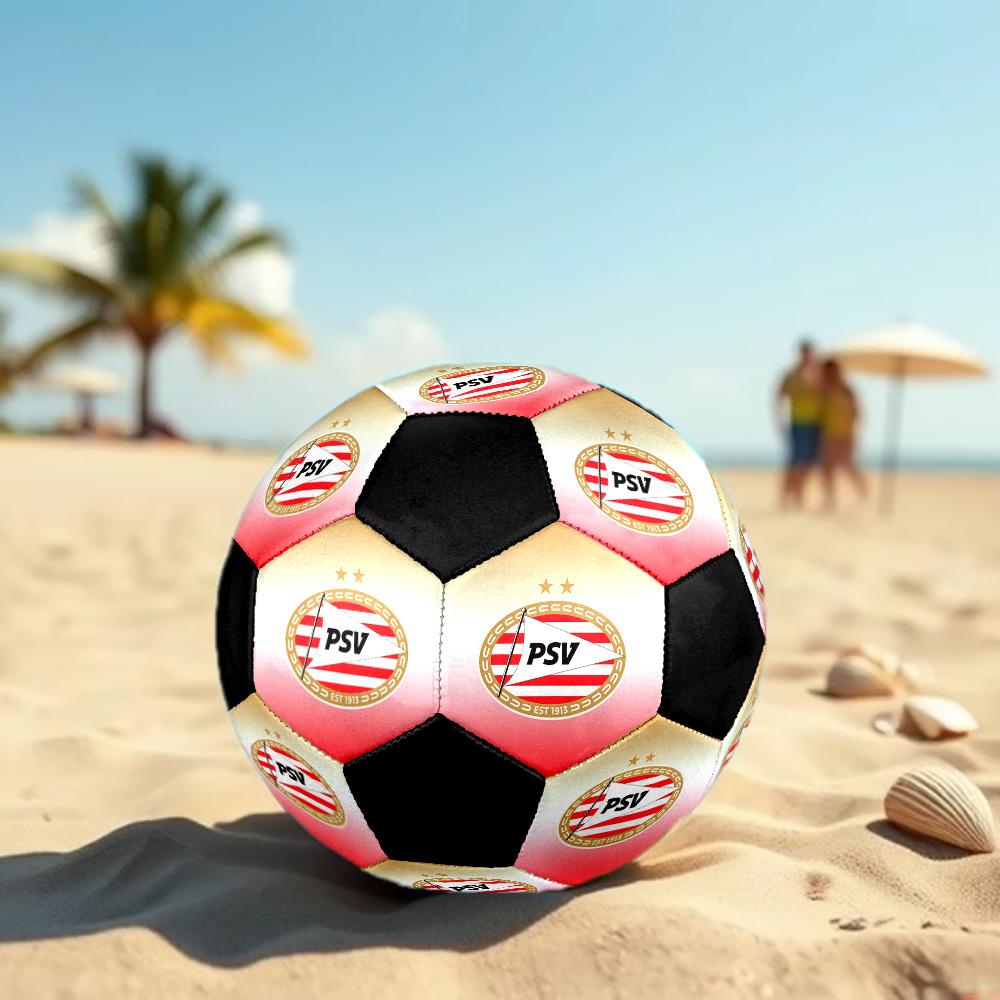 PSV Eindhoven Soccer Ball Colorful All Ages Machine Stitched PVC Competition Ready Durable High-Bounce.SIZE5