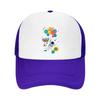 Playful Astronaut Orbit Adventure Gr Mesh Baseball Cap Casual Hat Outdoor  For Womens Unisex FeUnisex