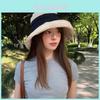 Traditional Wide Brim Sun Hat For Women With Breathable Linen Fabric And Adjustable Fit For Outdoor Sun Protection