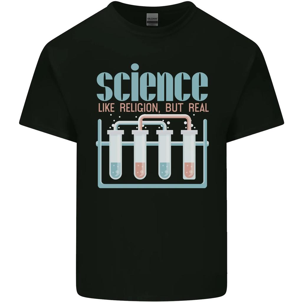 Science Like Religion Atheist Atheism Evolution Kids T-Shirt Childrens