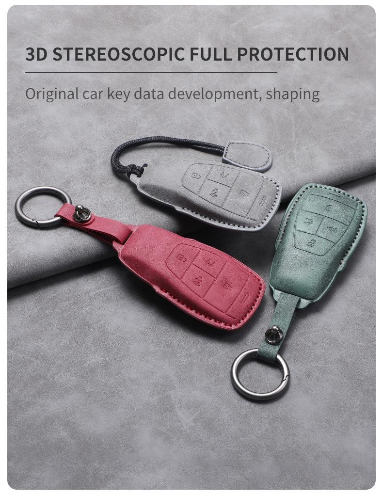 Beijing Auto Key Case for X7, BJ40, Zhida X3, EU5, BJ60, Magic Cube, EU7 - Shell Buckle
