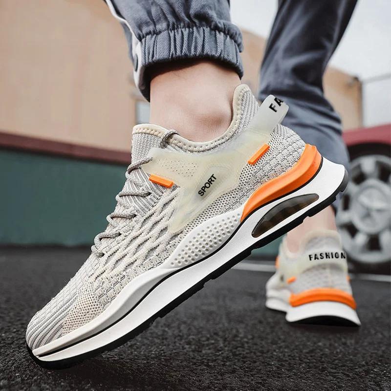 2024 Men Running Shoes Breathable Outdoor Sports Shoes Lightweight Sneakers for Women Comfortable Athletic Training Footwear