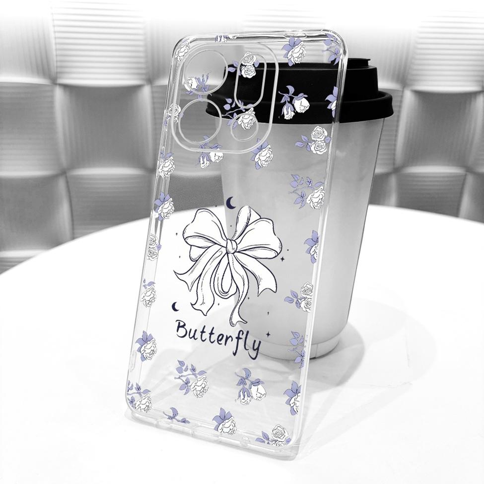 Clear For Oppo Find X9 Case Cover Cute Cat Fashion Butterfly Luxury Painted Soft Casing For Oppo CPH2797 PLJ110