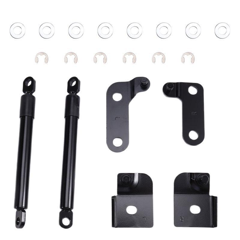 

A33K-For Mitsubishi Triton L200 -2025 Rear Support Tailgate Damper With Downturn Slow-Down Damping Rod Retractable Design