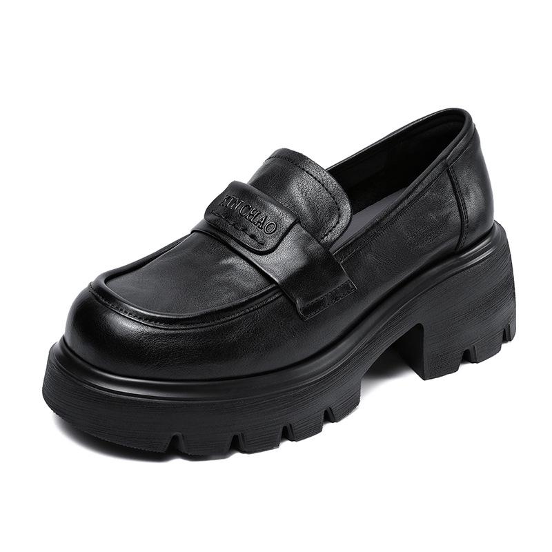 Women s New Style Retro Versatile Shoes, Casual Single Shoes 34