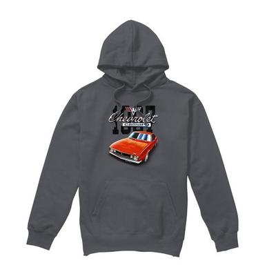 Chevrolet Unisex Pieaugušo Klasisks Camaro Džemperis ar kapuci