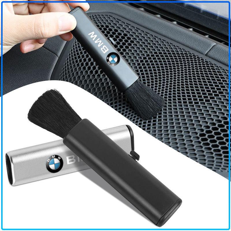 Car Air Conditioner Outlet Clean Brush Dust Remover Accessories For BMW M Performance 1 3 5 7 Series M3 M4 M5 M6 X1 X3 X5 X6 X7 E30 E34 E36 E39 E4