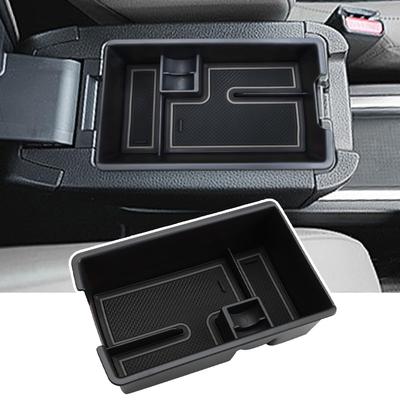 Auovo Honda Fit Box středové konzole (GR3 GR4 GS4 GS6 e:HEV) Úložný box loketní opěrky Úložný podnos Úložný box Snadná instalace, Černá
