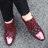 Men High Heels Blue Derby Red Wedding Dress Dance Shoes Business Elevator Shoes Black Formal Tuxedo Shoes Large Size