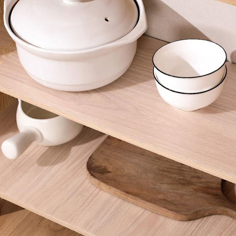 Waterproof Surface Shelf Liner Non Slip Backing Table Place Mat Refrigerator Liner  Kitchen Cabinet