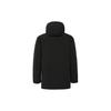 Adidas Solid Color Windproof Warm Waterproof Water-Repellent Hooded Comfortable Long Sleeve Down Jacket Unisex Jackets Black JM9145