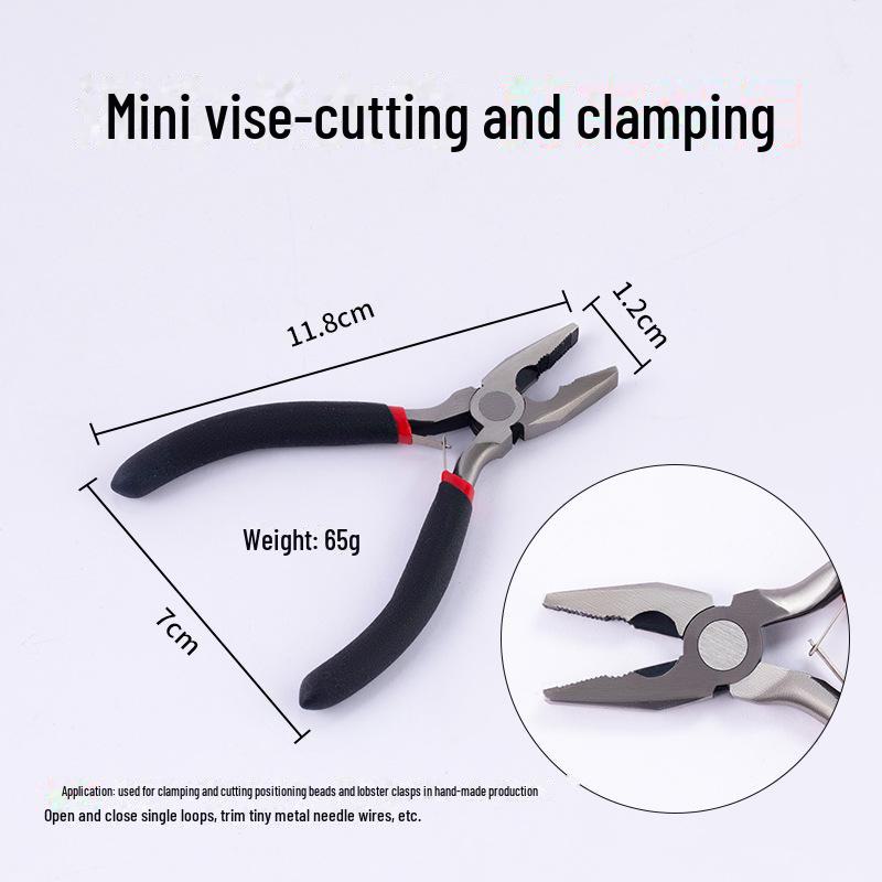 Handmade Mini Needle-Nosed Jewelry Pliers - DIY Craft Tool