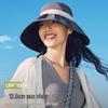 Chapeau seau Beneunder pour femme à bord large, protection UV