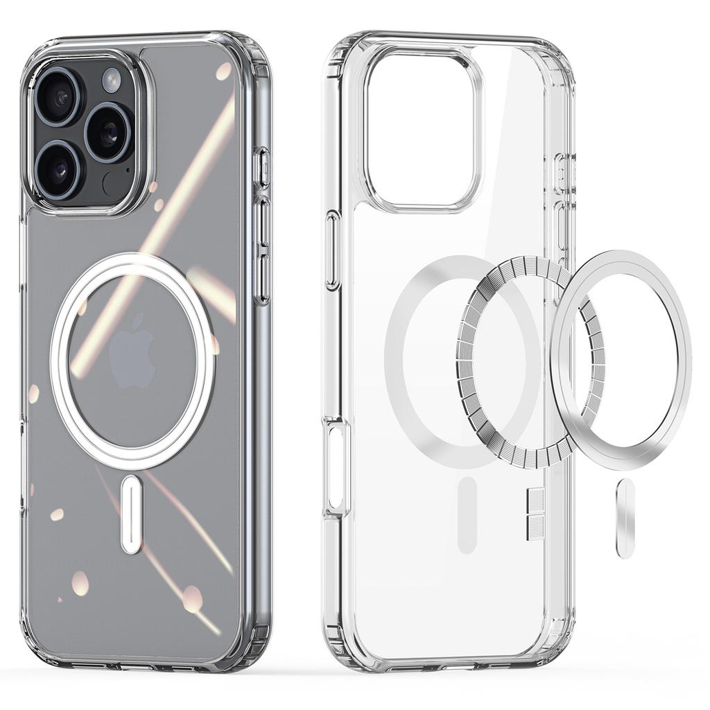 DUX DUCIS Clin Series for iPhone 16 Pro Case Compatible with MagSafe PC+TPU Clear Phone Cover